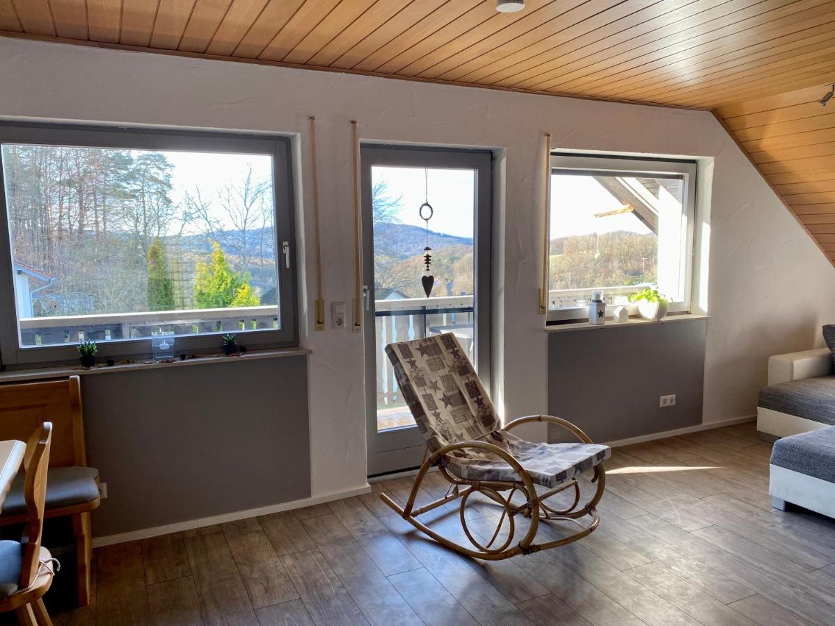 Ferienwohnung Mit Ausblick Mombris Zewnętrze zdjęcie